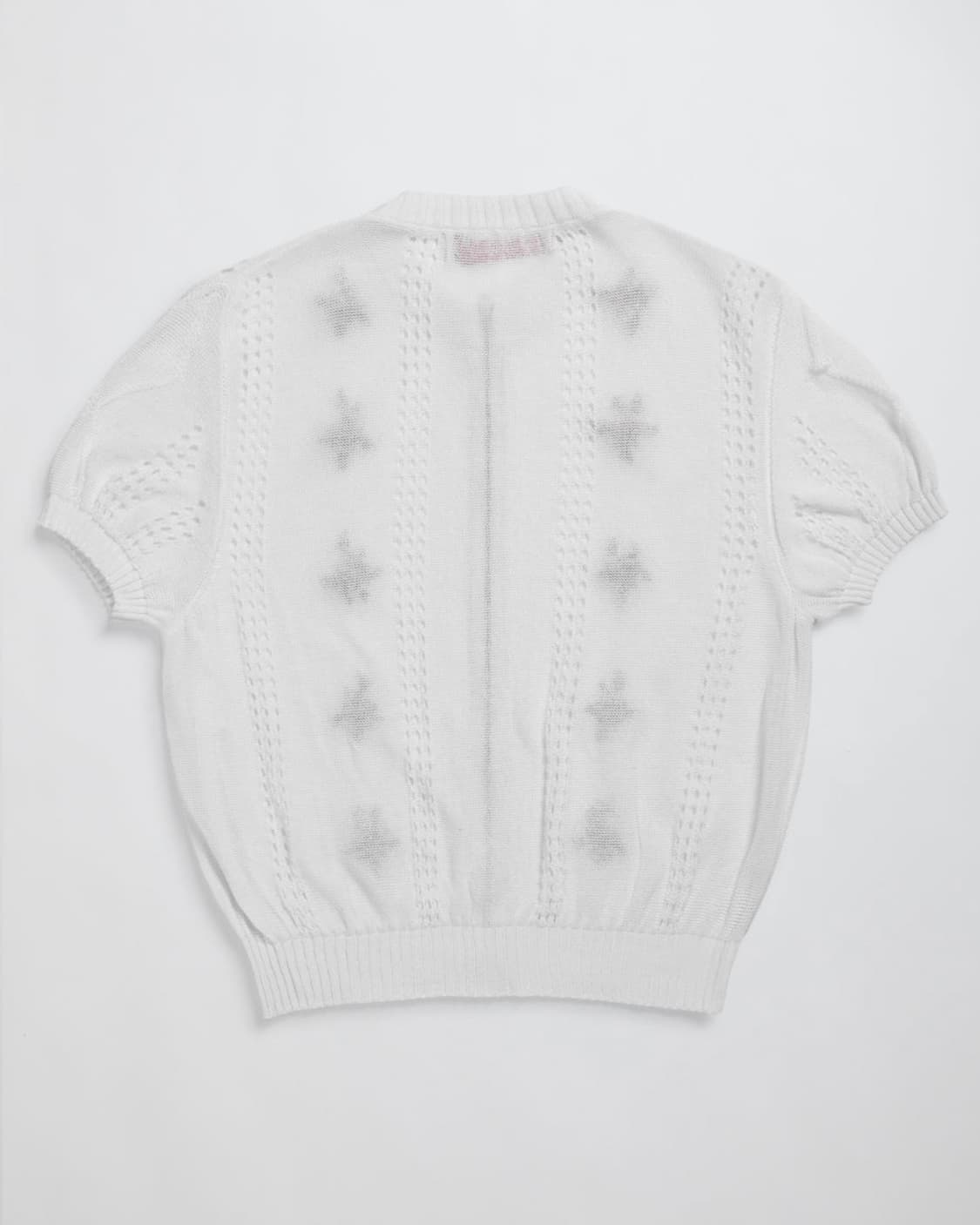 [L]마리아노 25ss CORMAGLIANO 반팔 니트 집업/화이트 상품이미지7