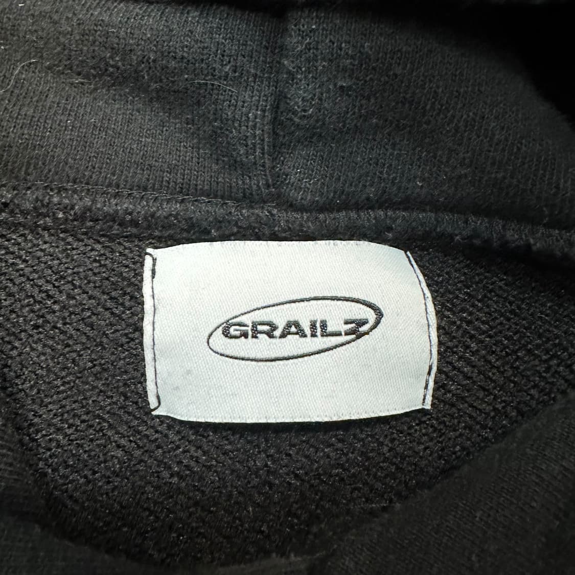 그레일즈 절개 후드티 상품이미지5