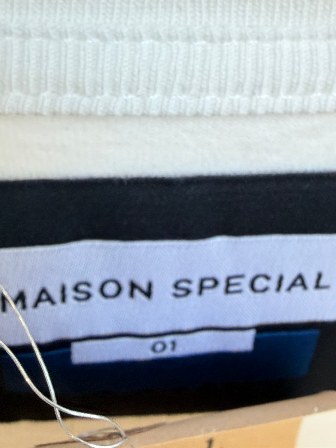MAISON SPECIAL embroidery t-shirt  상품이미지7
