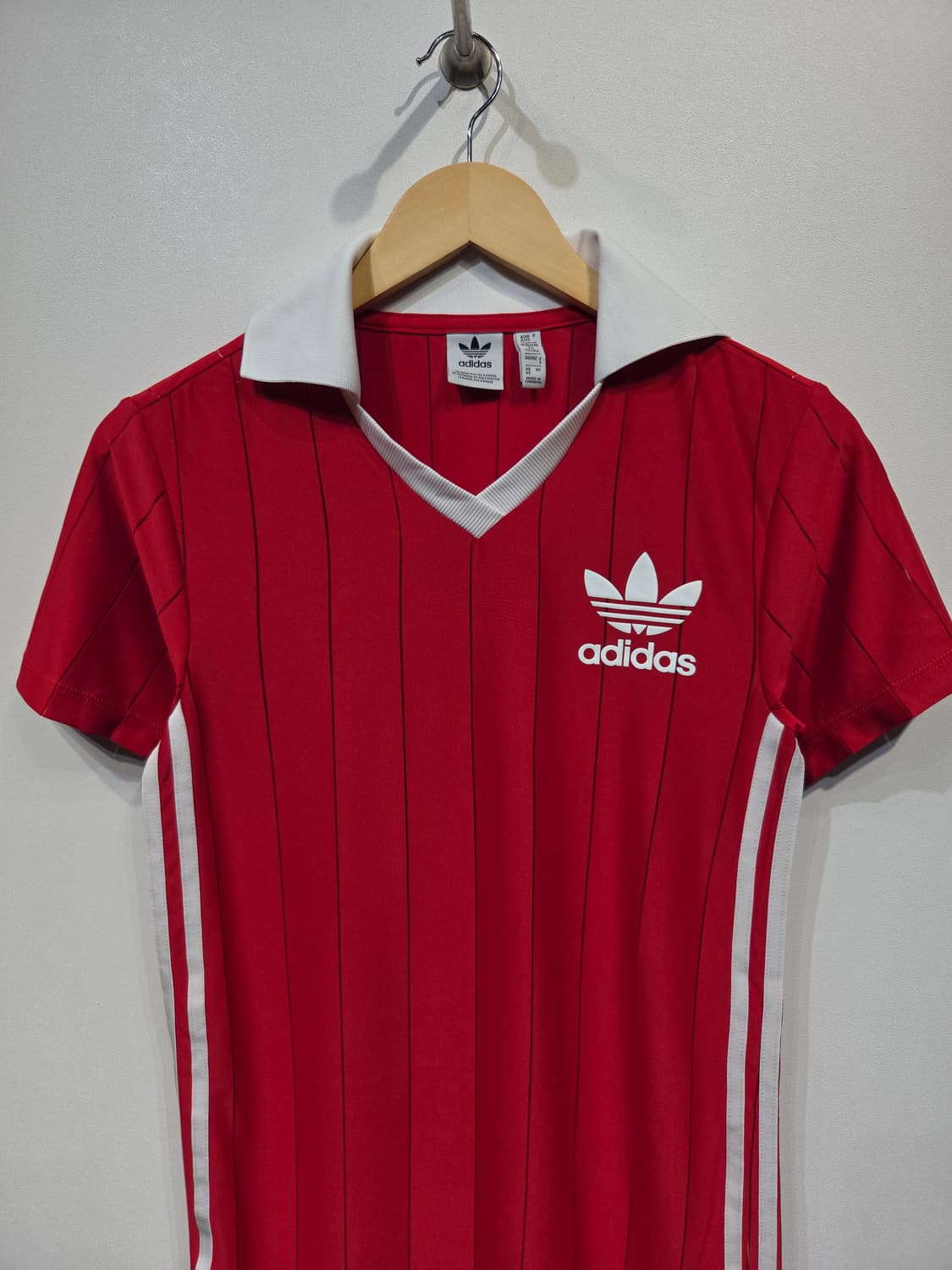 아디다스 오리지널스 3S 핀스트라이프 져지 원피스 상품이미지3