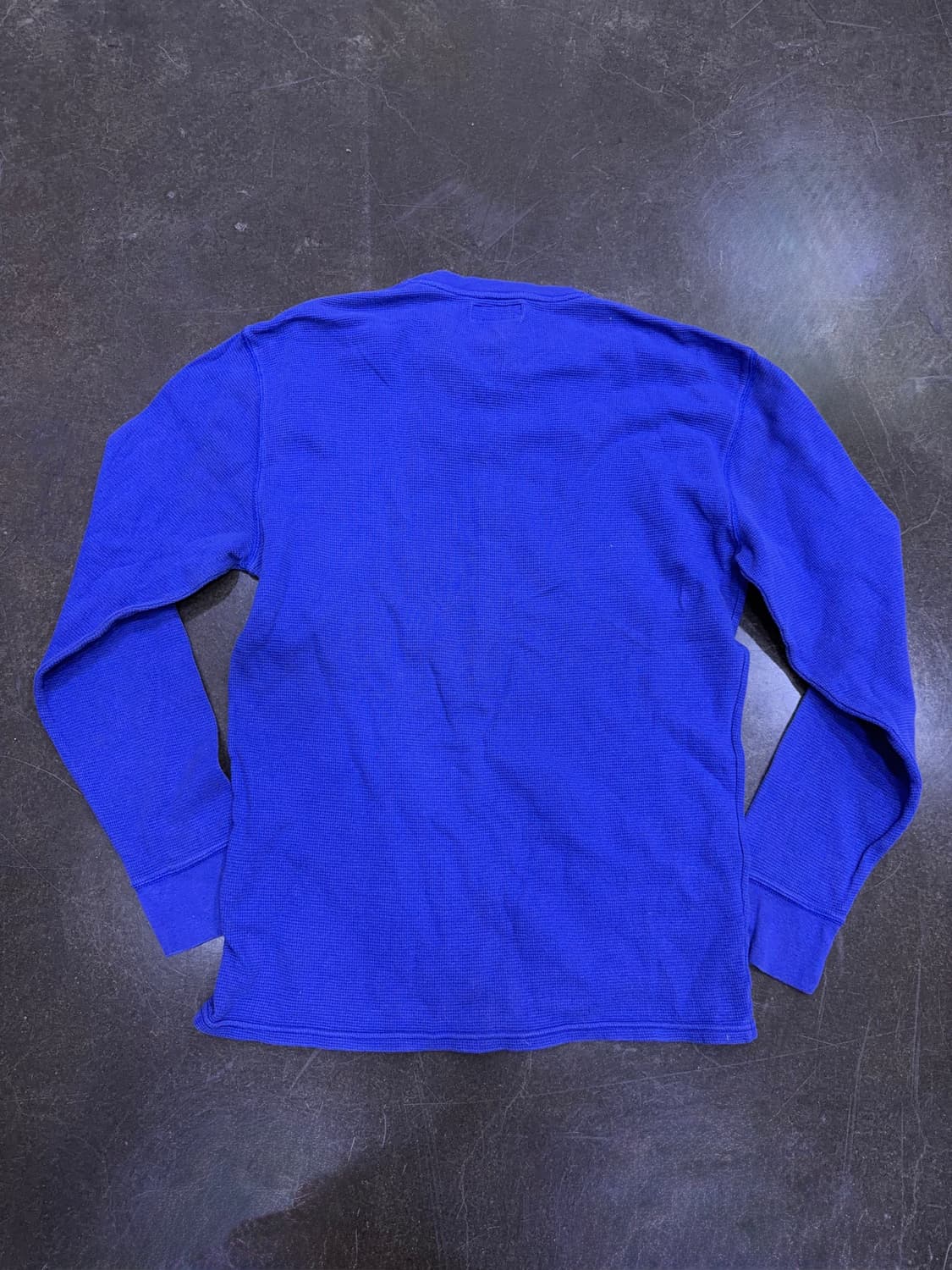 폴로 랄프로렌 미니멀 와플 티셔츠 블루 L 상품이미지2