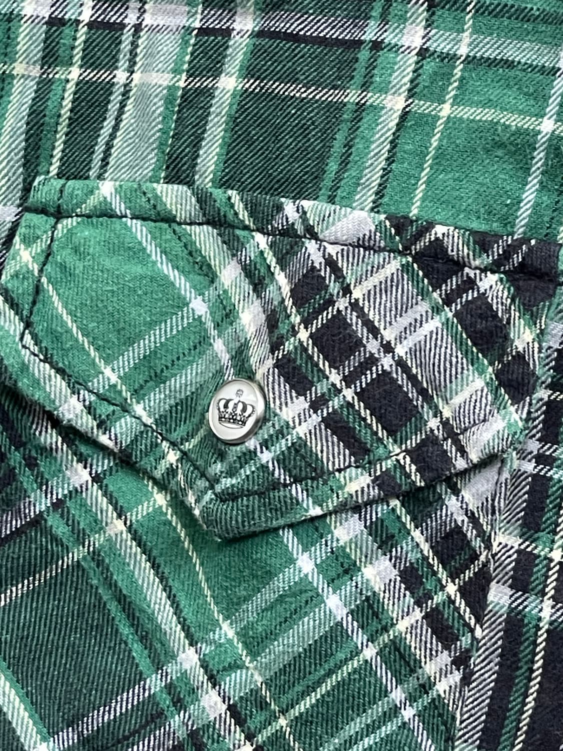 (Russ.k)punk check slim shirts 상품이미지5
