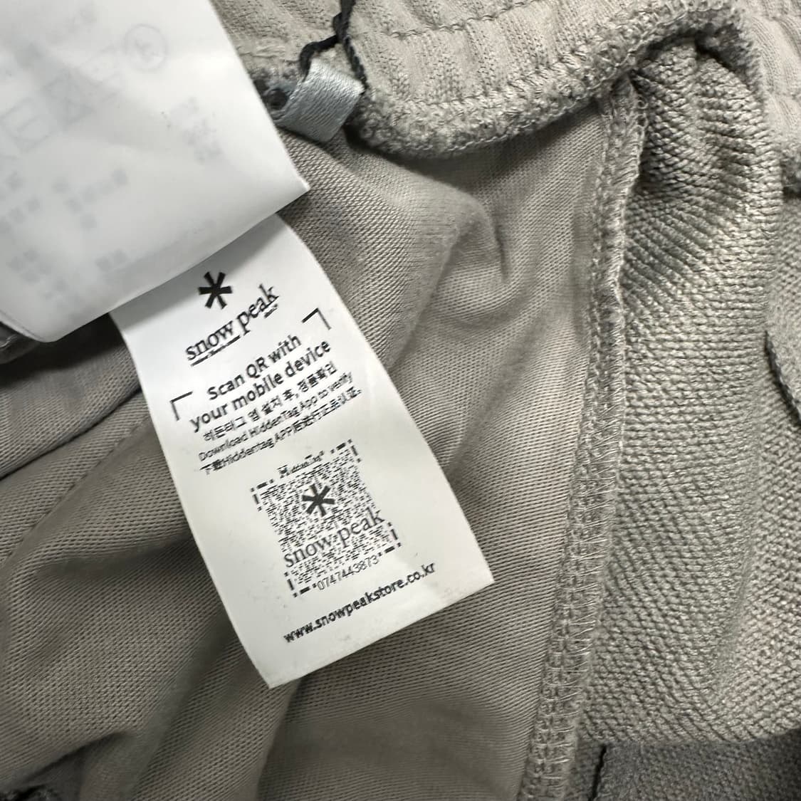 [새상품] snowpeak 스노우피크 조거팬츠 32인치 상품이미지9