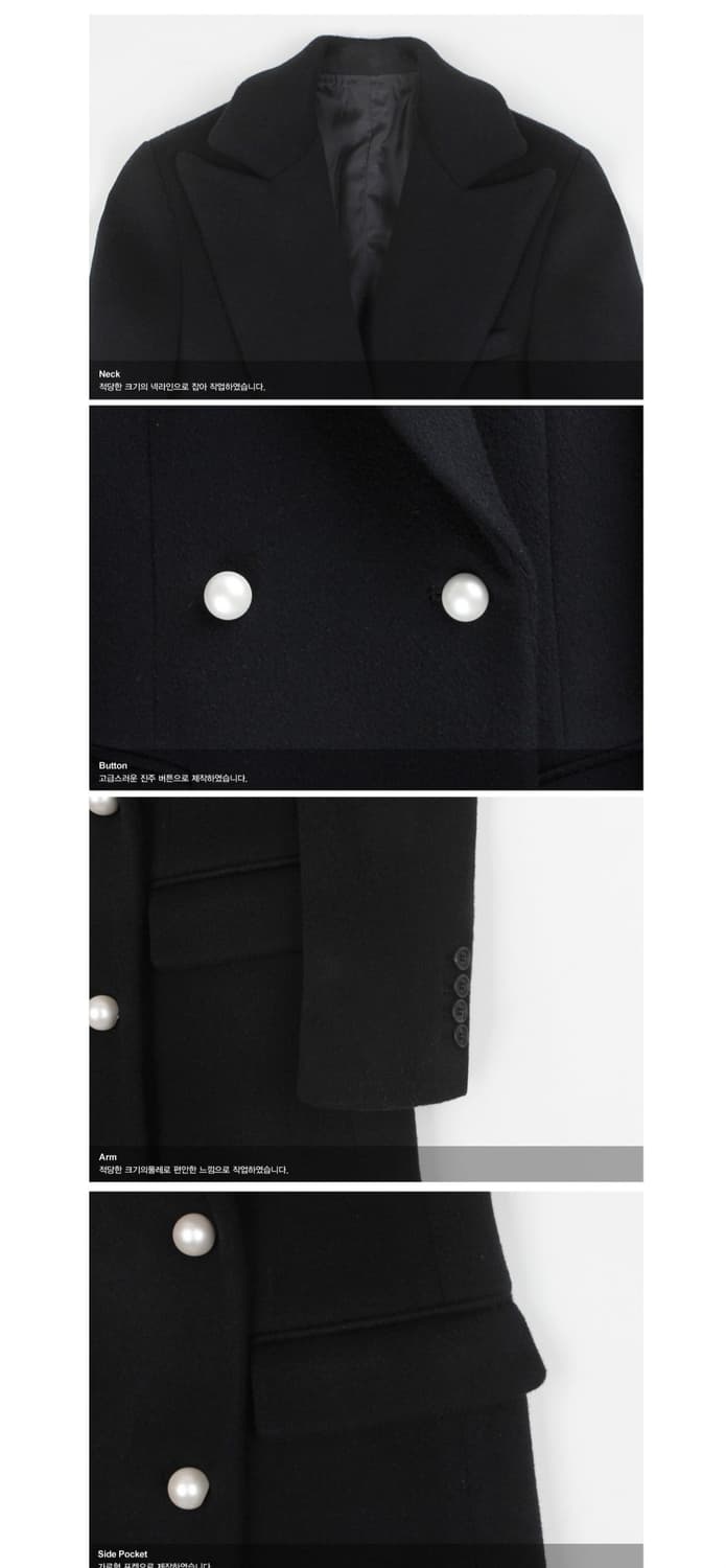 DNSR 여성 더블 롱코트 상품이미지8