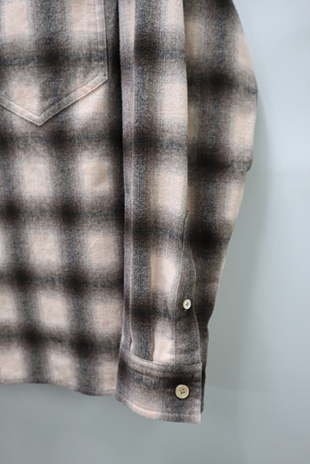 TIME 타임 체크 셔츠 도톰~ 25년식 한섬 상품이미지3