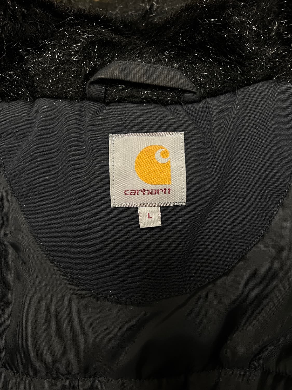 [L] 칼하트 트래퍼 파카 블랙 상품이미지6