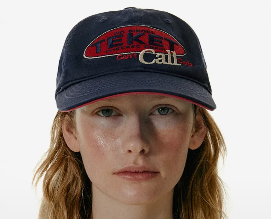 테켓 Call cap 네이비 (새제품) 상품이미지1