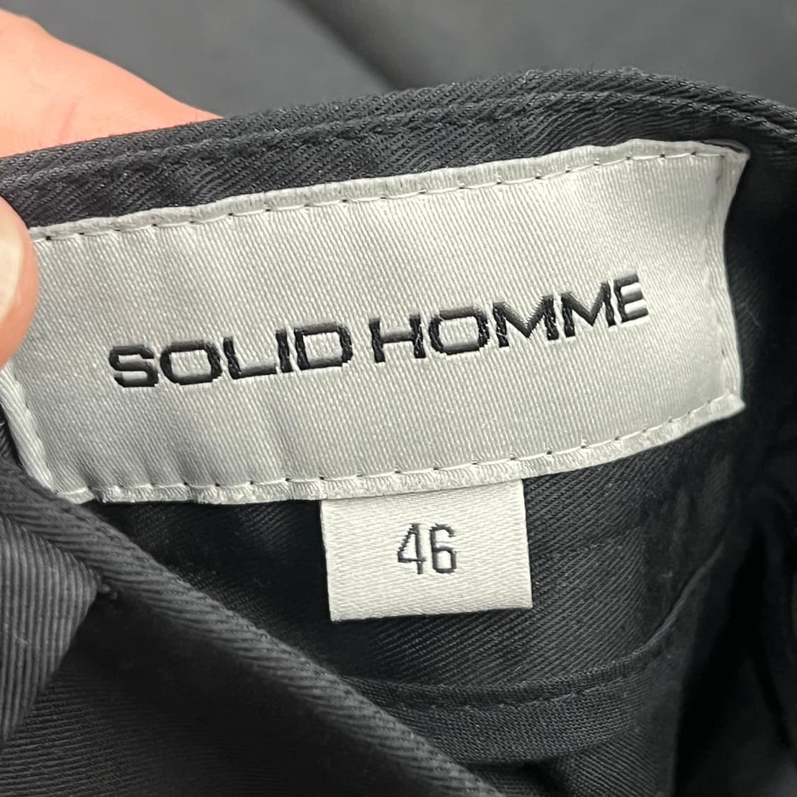 솔리드옴므 베이직 슬랙스 s09759 상품이미지5