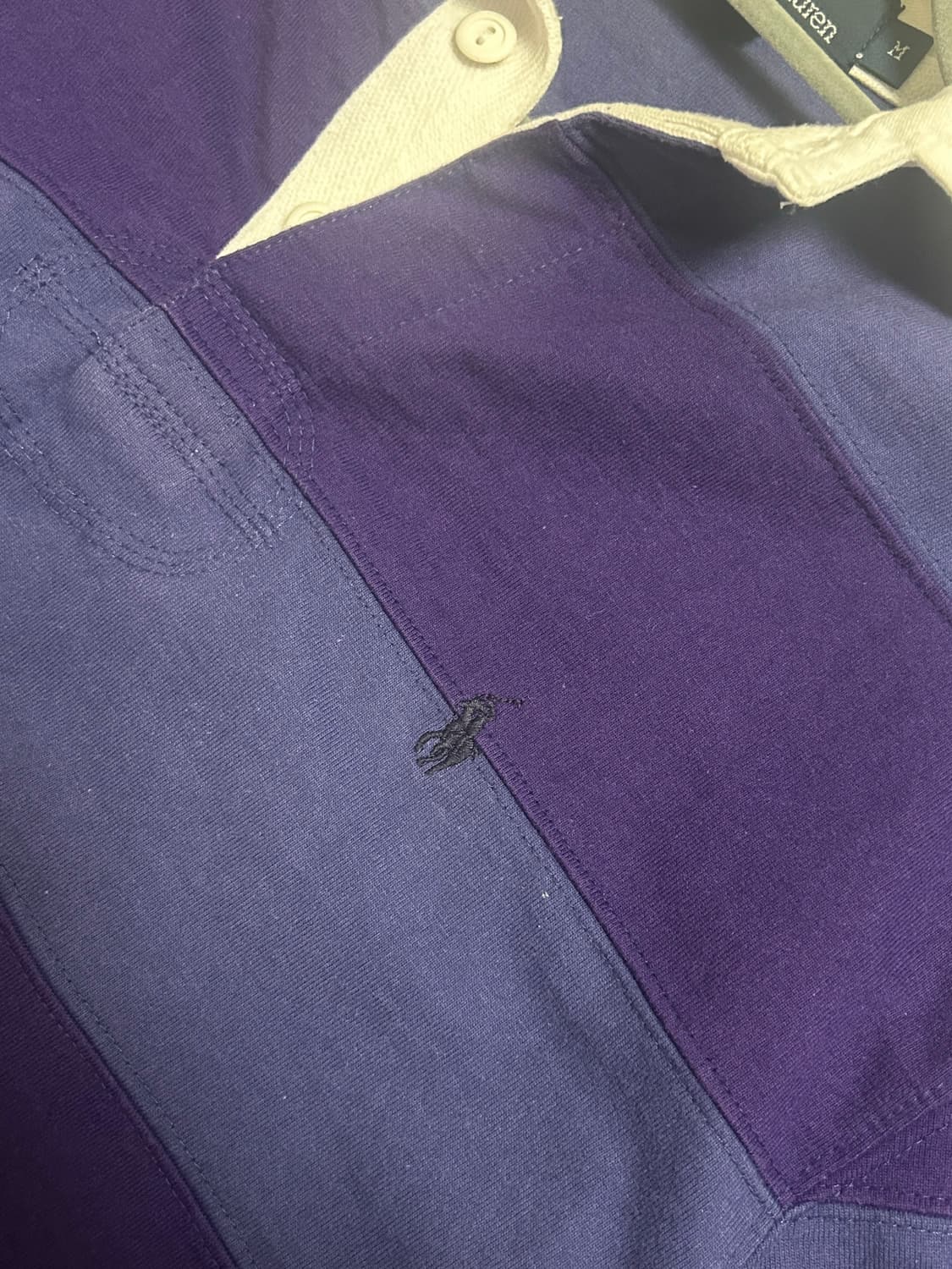 폴로 랄프로렌 스트라이프 럭비티 M(100-105) 상품이미지2