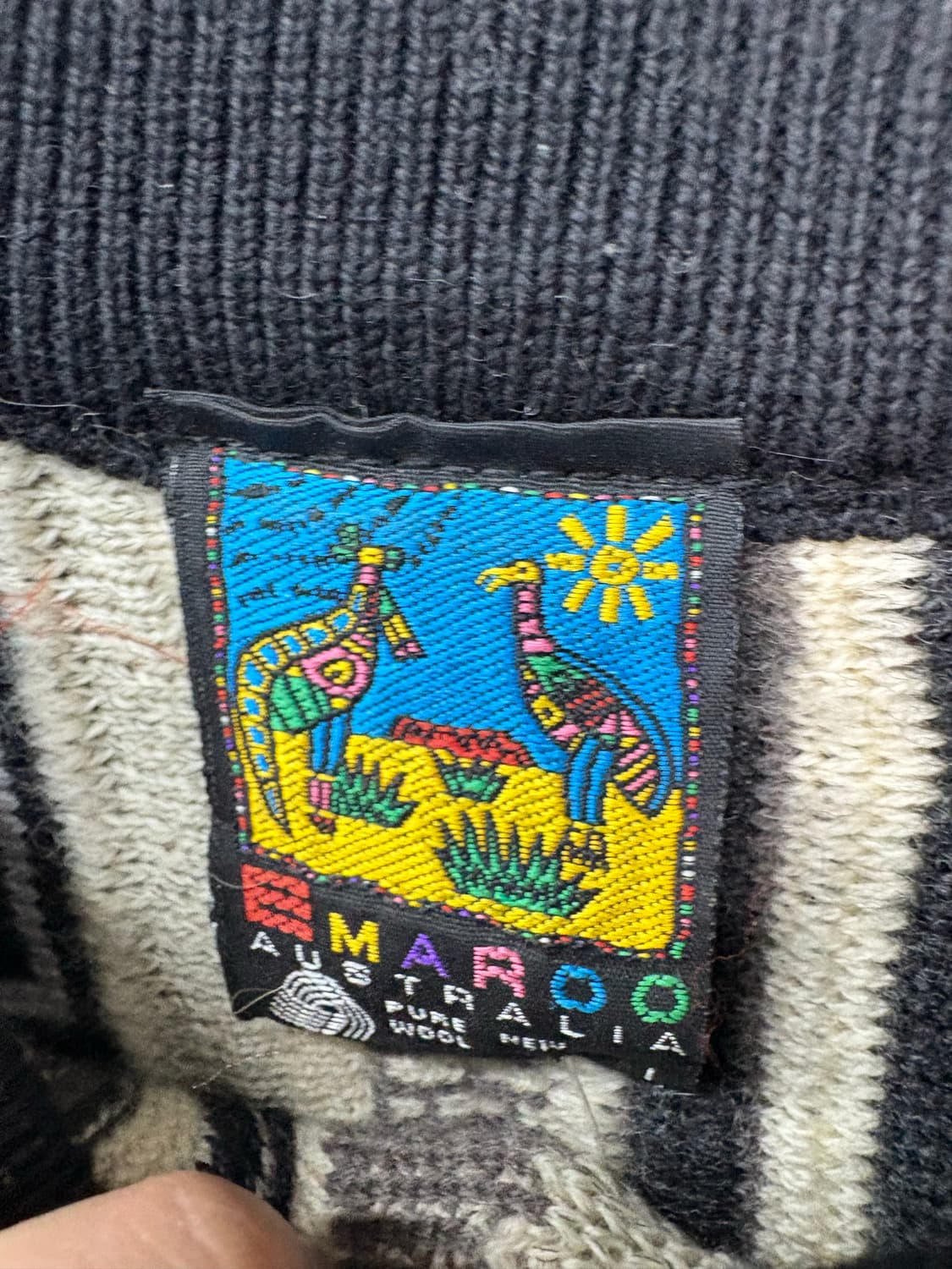 이마루 오스트레일리아 케이블 울 니트 A3493 상품이미지5