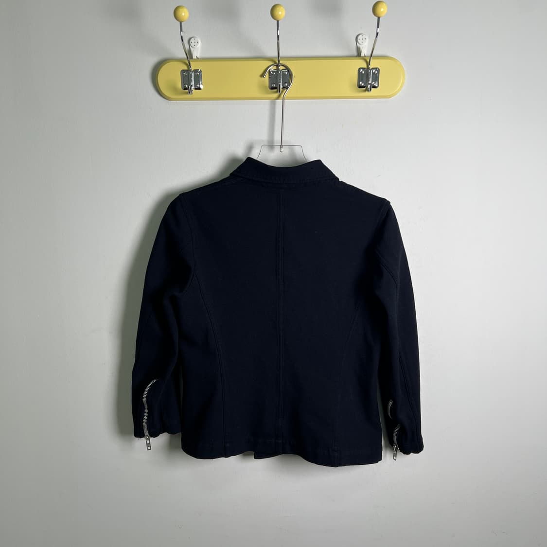 CDG 꼼데가르송 네이비 코튼 라이더 자켓 XS 상품이미지2