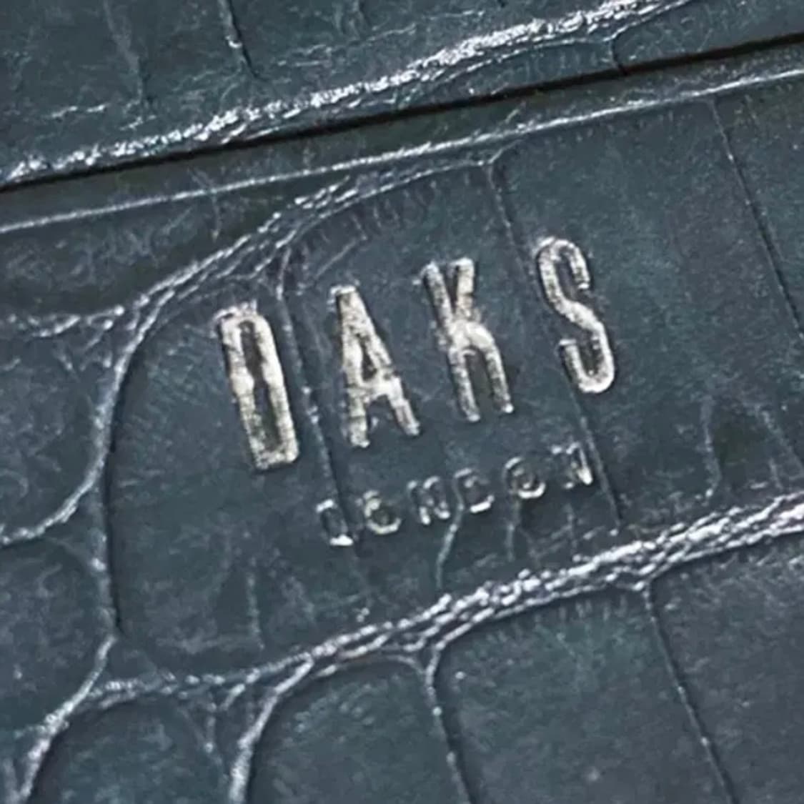 [정품] DAKS 닥스 크로커다일패턴 소가죽 카드지갑 상품이미지2