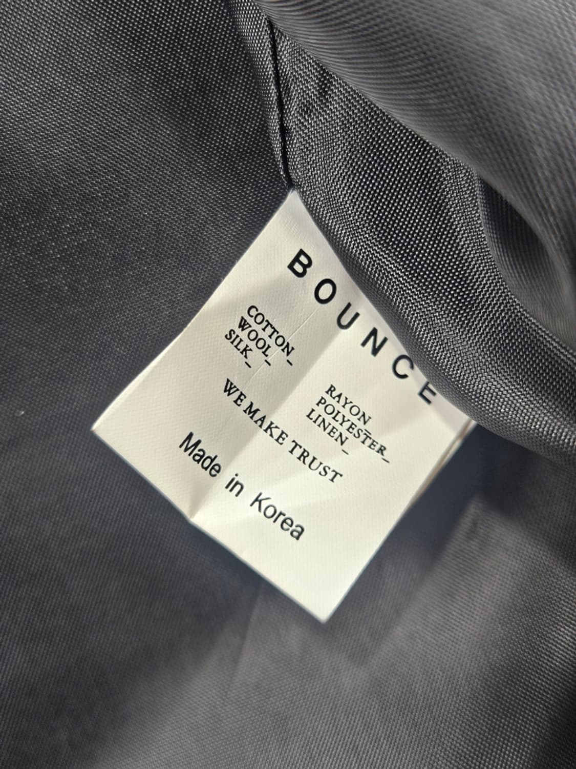 바운스 백 프린트 레터링 스카잔 자켓 ( M 추정 ) / 11472 상품이미지8