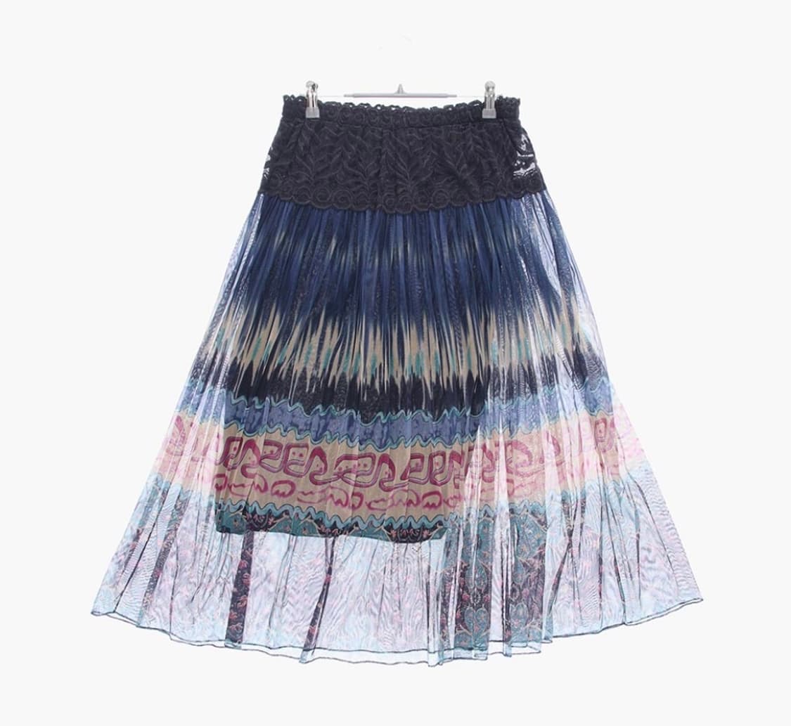 보헤미안 빈티지 히피 롱 스커트 상품이미지1