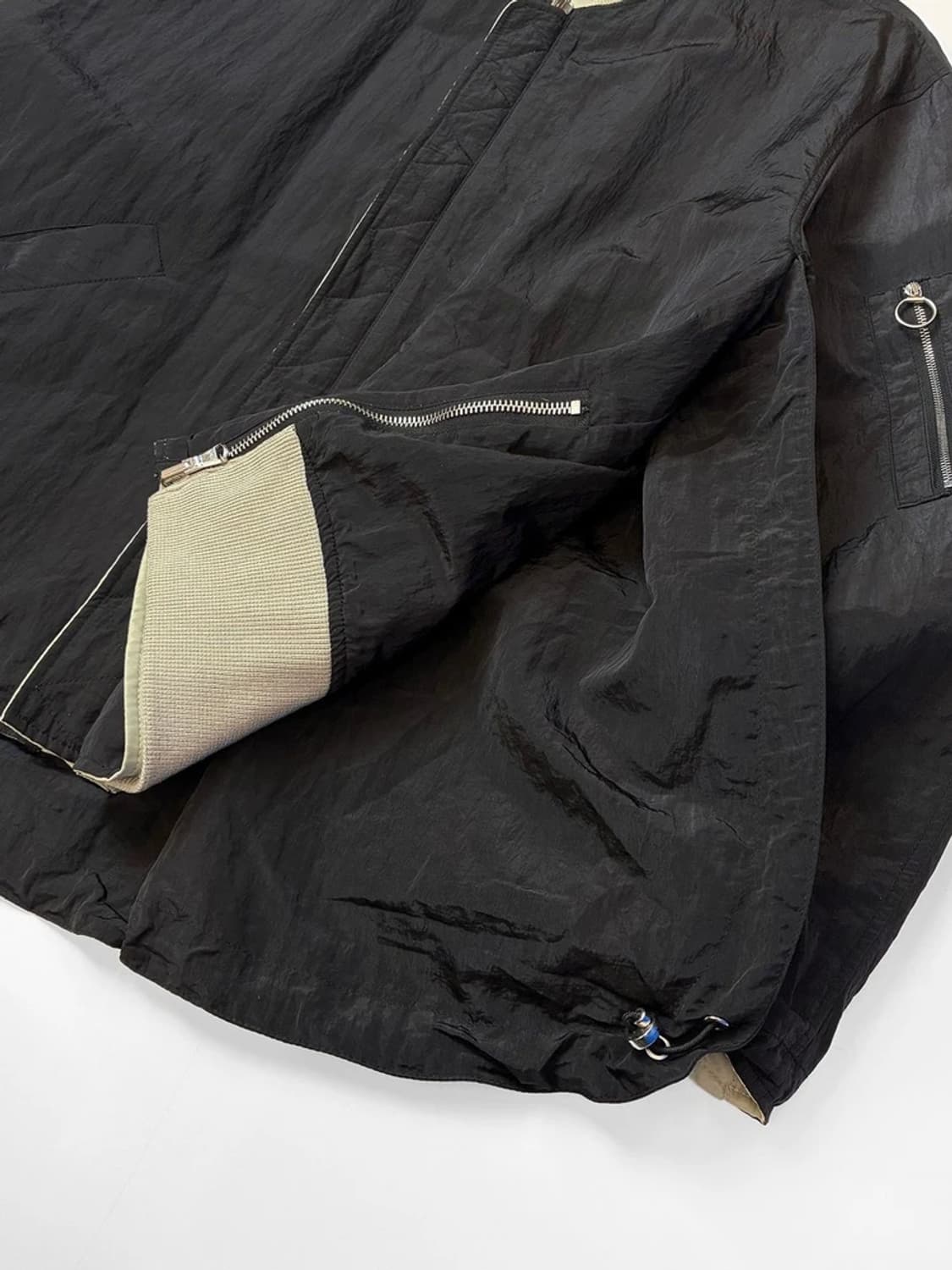 솔리드옴므 20SS 퍼티그 리버시블 블루종 자켓 PN5562    상품이미지3