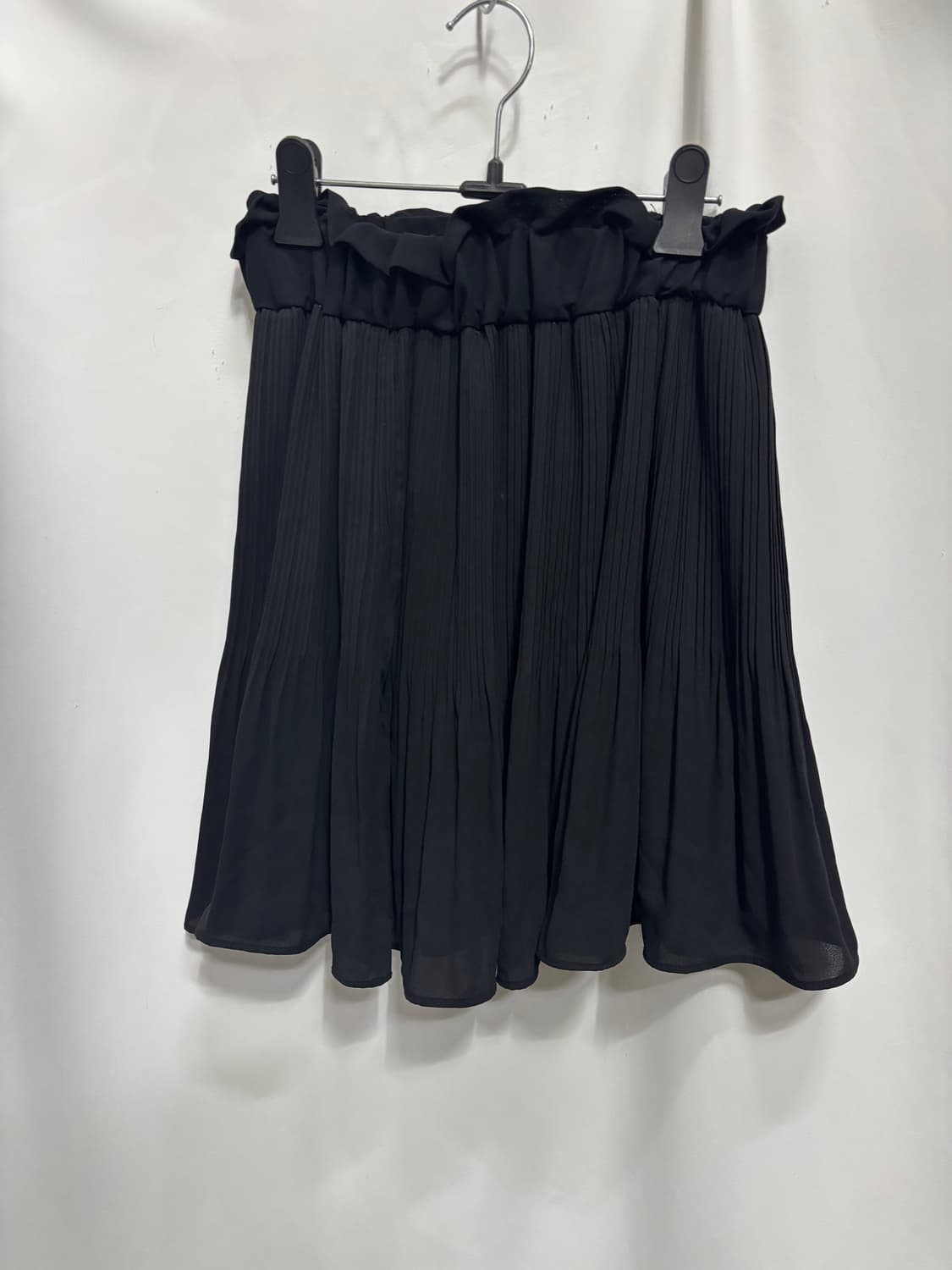 트렌드 콜렉션 허리 밴딩 플리츠 미니 스커트 F 상품이미지1