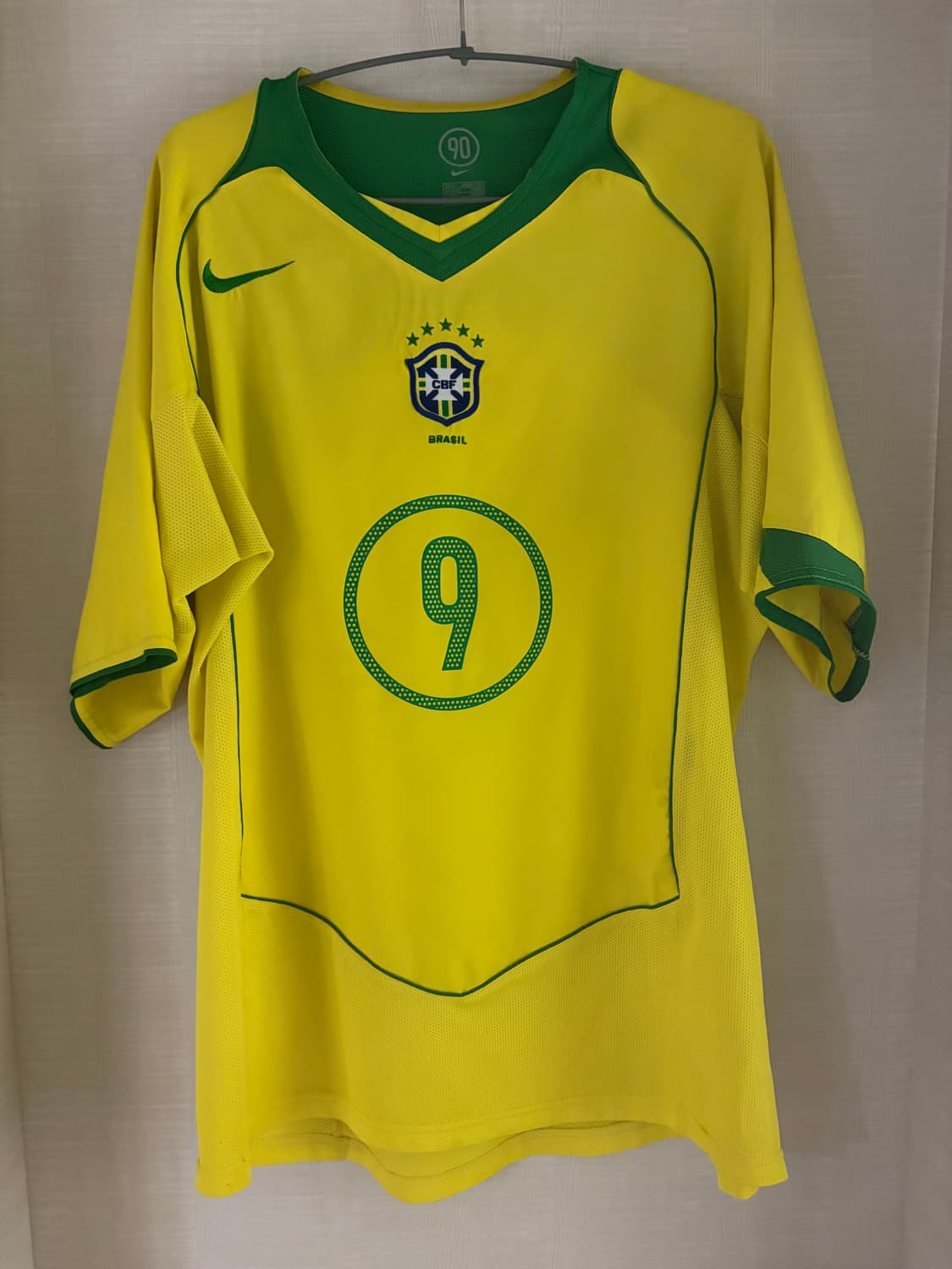 04-06 브라질 홈 호나우두 유니폼 정품 상품이미지2
