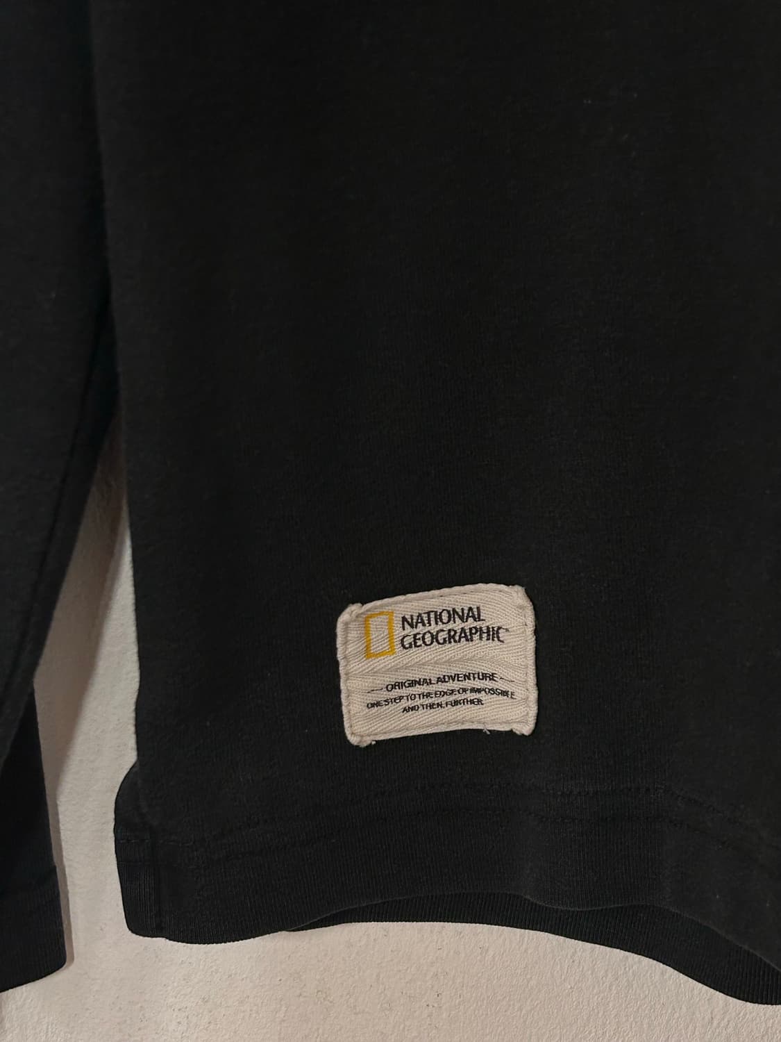 내셔널지오그래픽 블랙 맨투맨 XL 상품이미지4