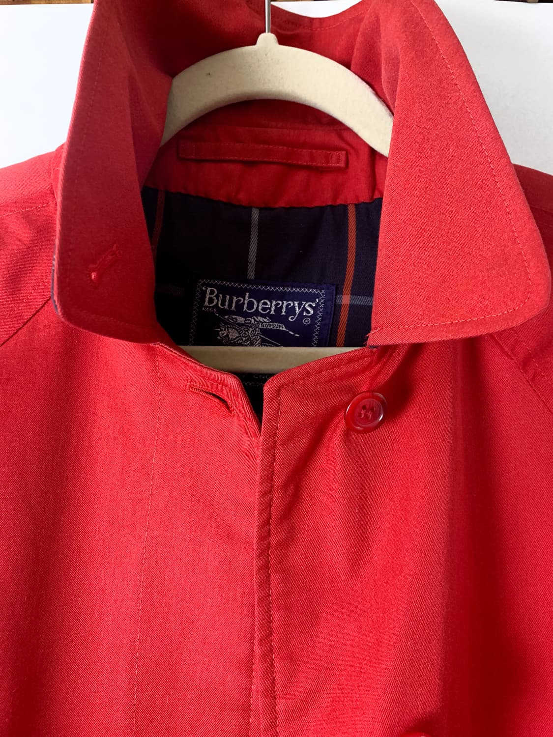 버버리 트렌치코트 하프 레드 상품이미지6