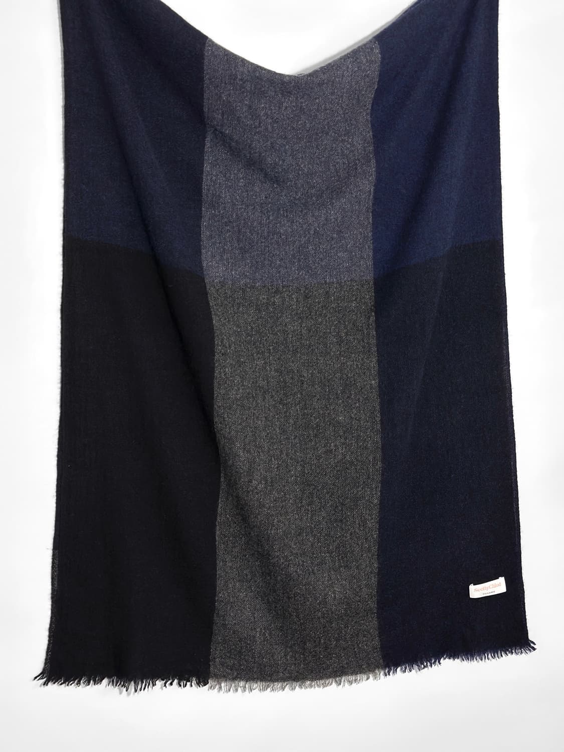 씨 바이 끌로에 캐시미어 컬러블록 프린지 스카프 상품이미지4