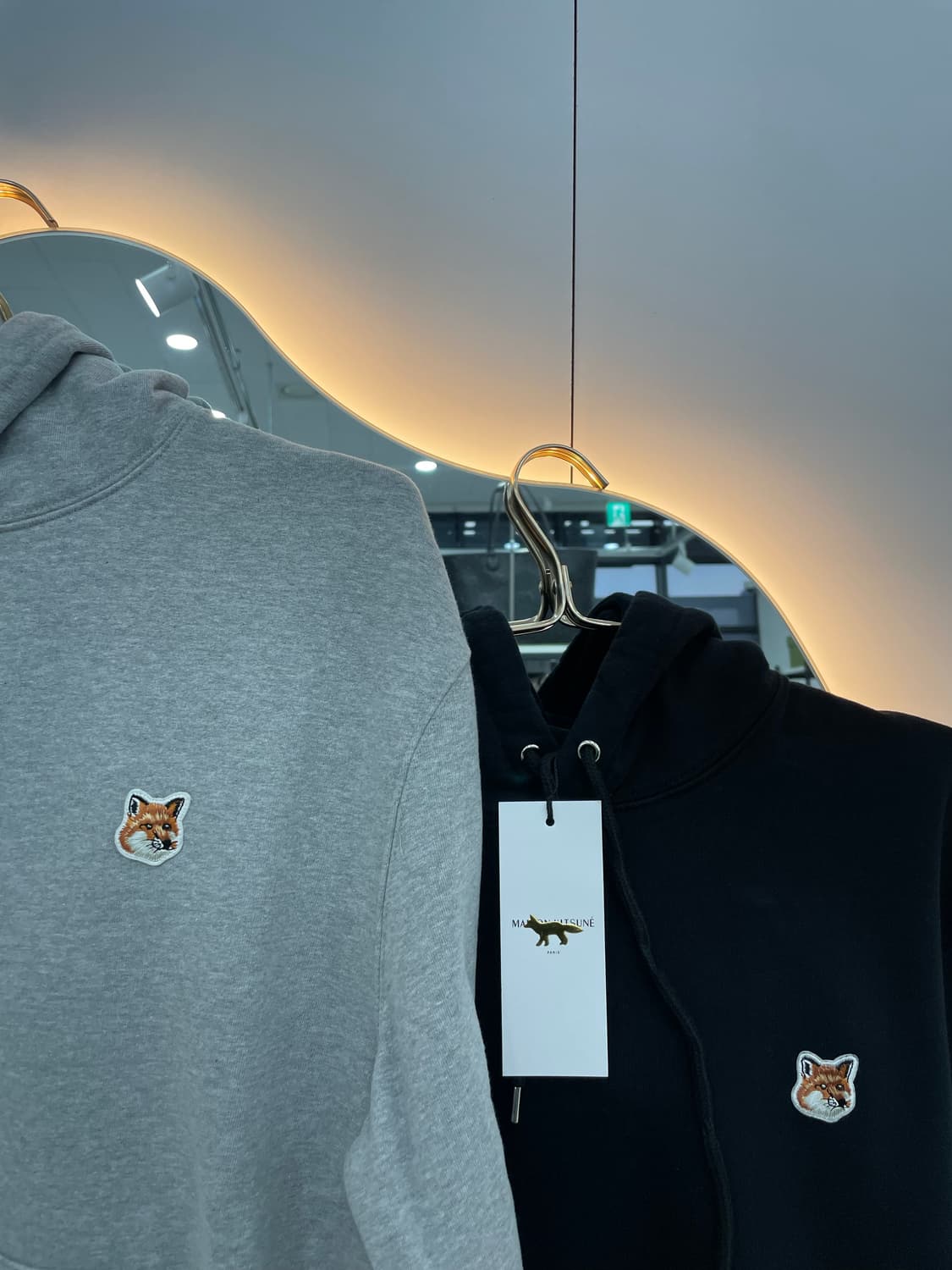 [정품] 메종키츠네 옐로우폭스 남여공용 후드티  상품이미지2