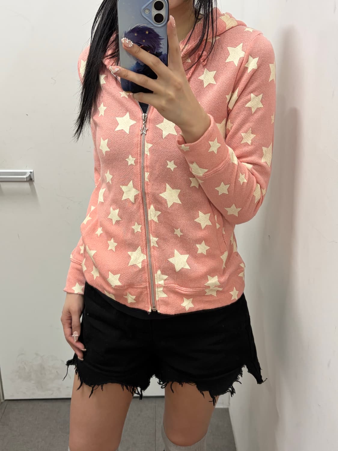 Y2K 스타 후드집업 상품이미지4