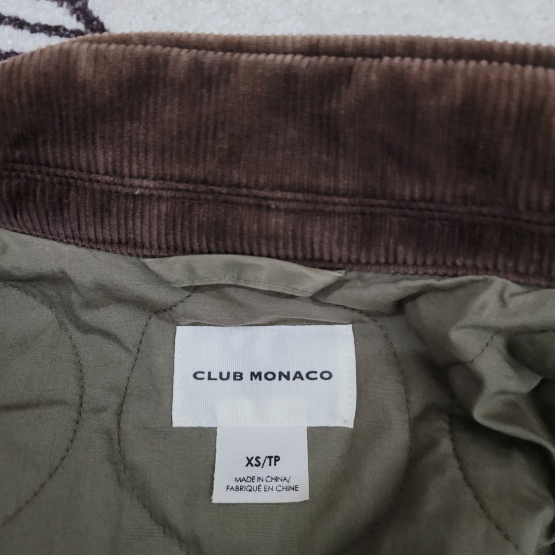 Club Monaco M16 카키 야상 XS 사이즈 (남성 95 사이즈) 상품이미지6