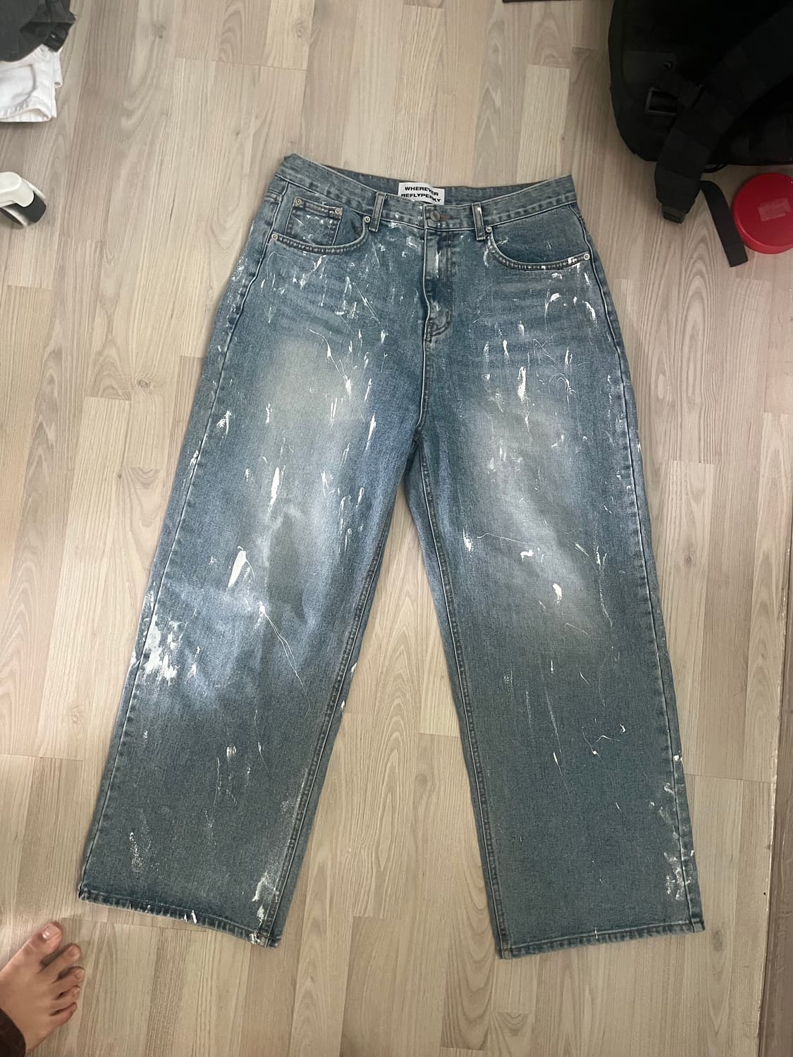 빈티지 바지 네벌 일괄 상품이미지5