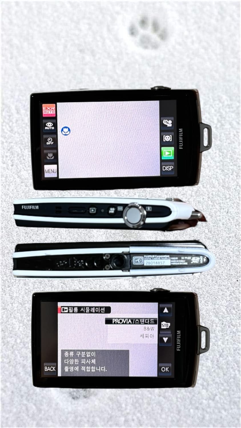 터치,Wifi) 후지필름 파인픽스 Z1100 빈티지 디카 캠코더 /캐논 상품이미지2