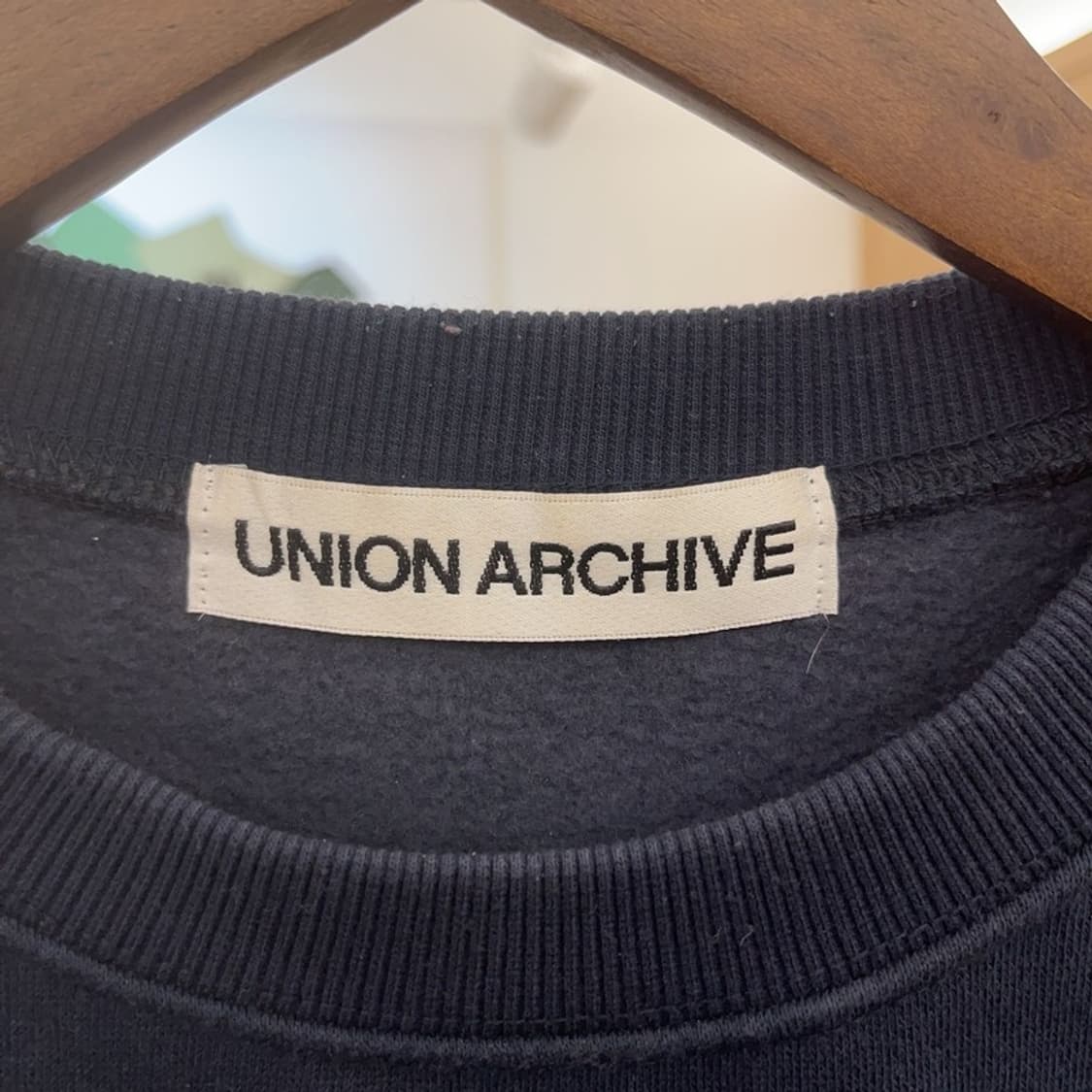 유니온 아카이브 올드스쿨 빈티지 레터링 맨투맨 M C07085 상품이미지5