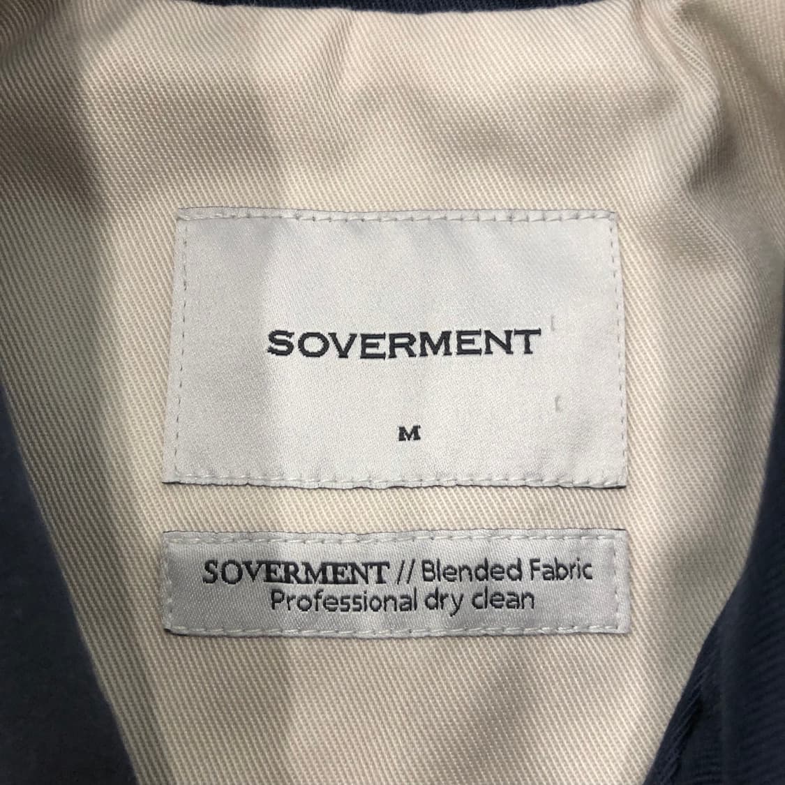 M 소버먼트 네이비 코치 자켓 상품이미지6