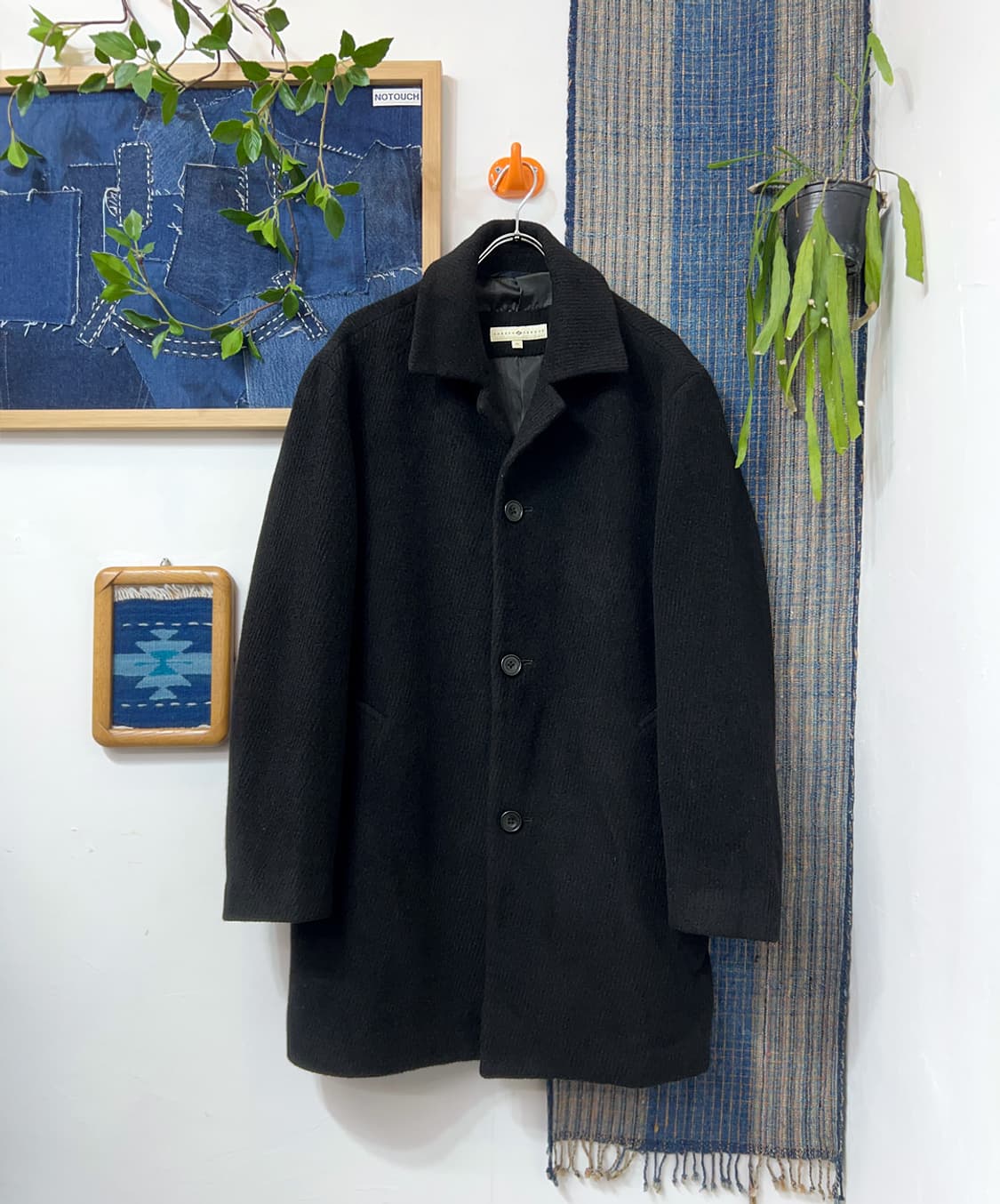 JOSEPH ABBOUD Angora Blend Wool Coat 상품이미지1