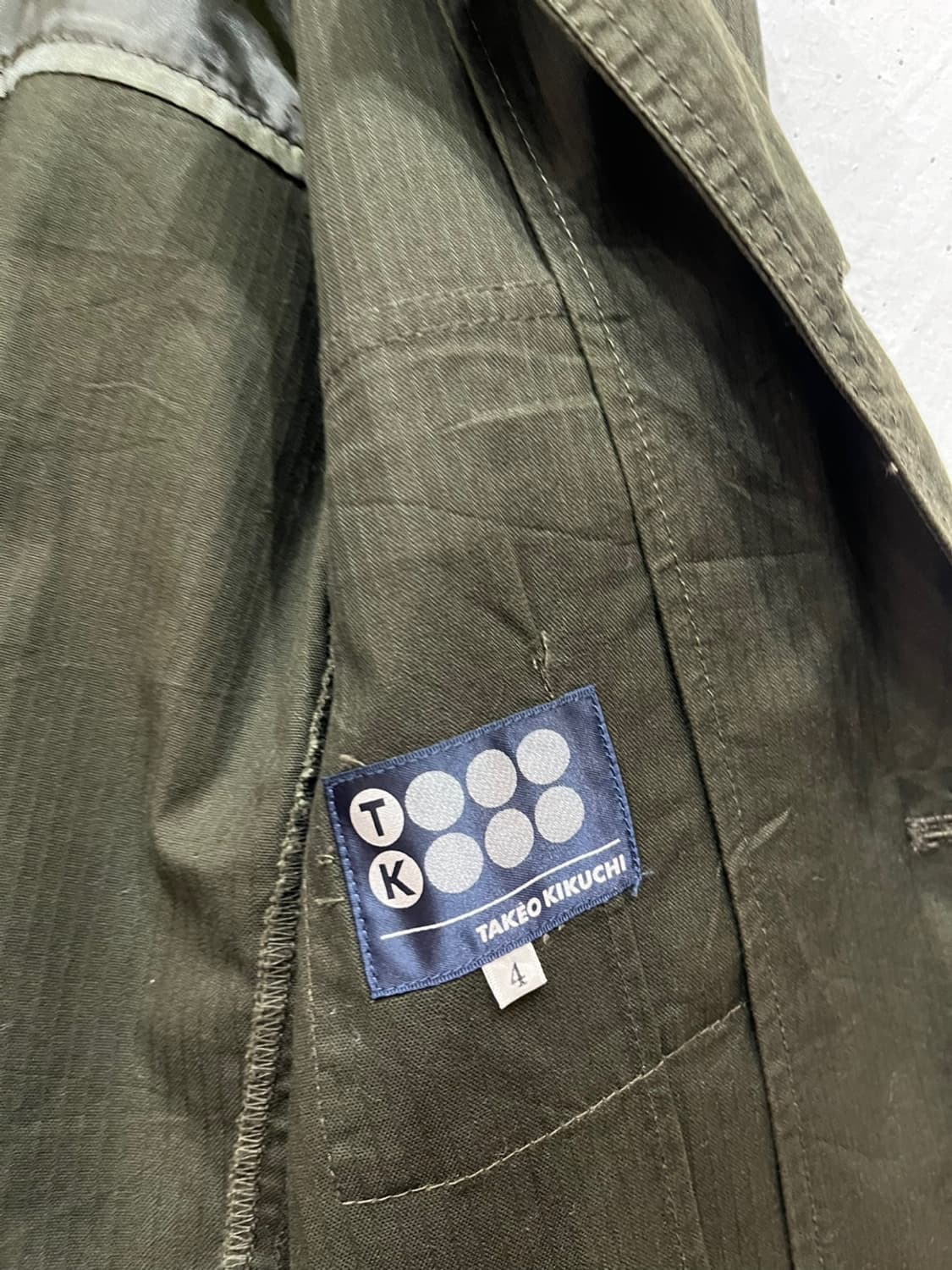 타케오 키쿠치 밀리터리 자켓 상품이미지7
