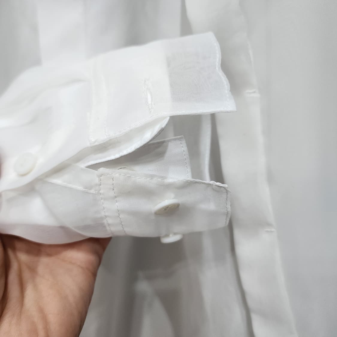 송지오 베일드 레이어드 셔츠 95 새제품 상품이미지7