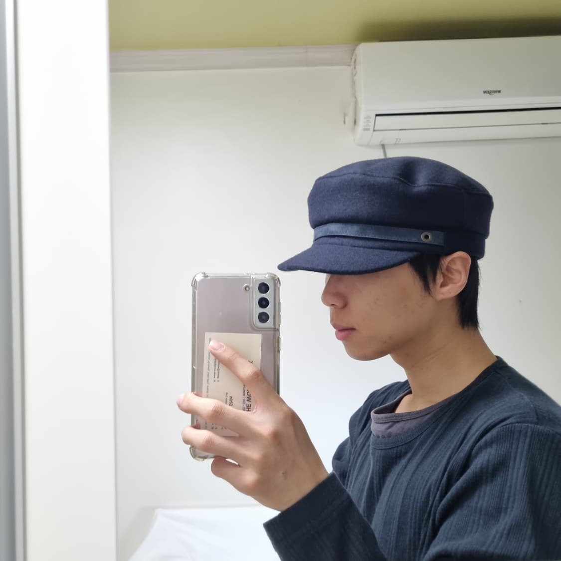 CA4LA tape 캐스킷 네이비 상품이미지8