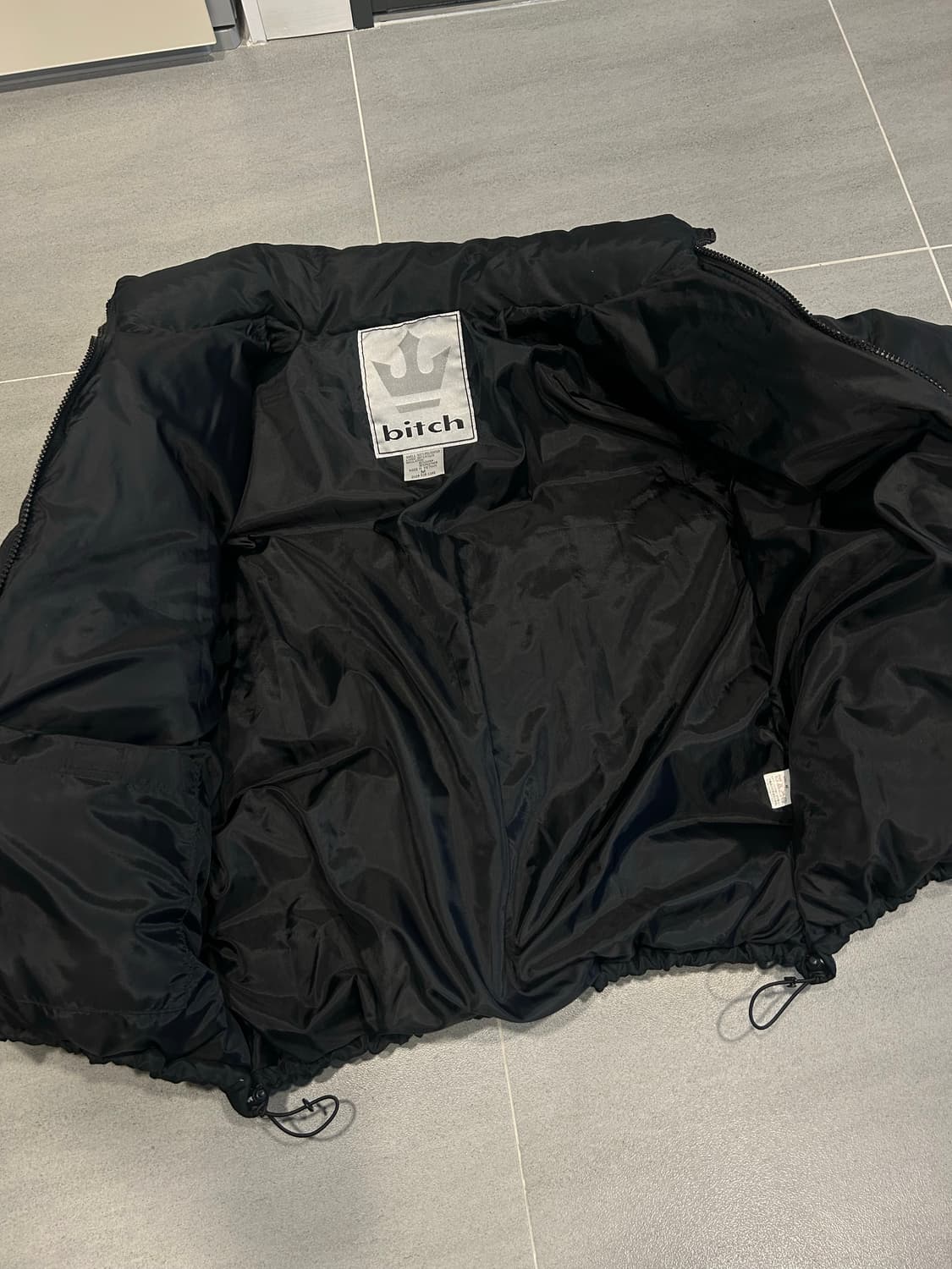 비치스케이트 bitch skateboards 다운자켓 상품이미지2