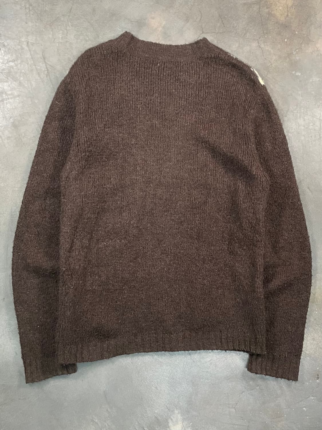 빔즈 하트 페어아일 브이 닉 니트 상품이미지4