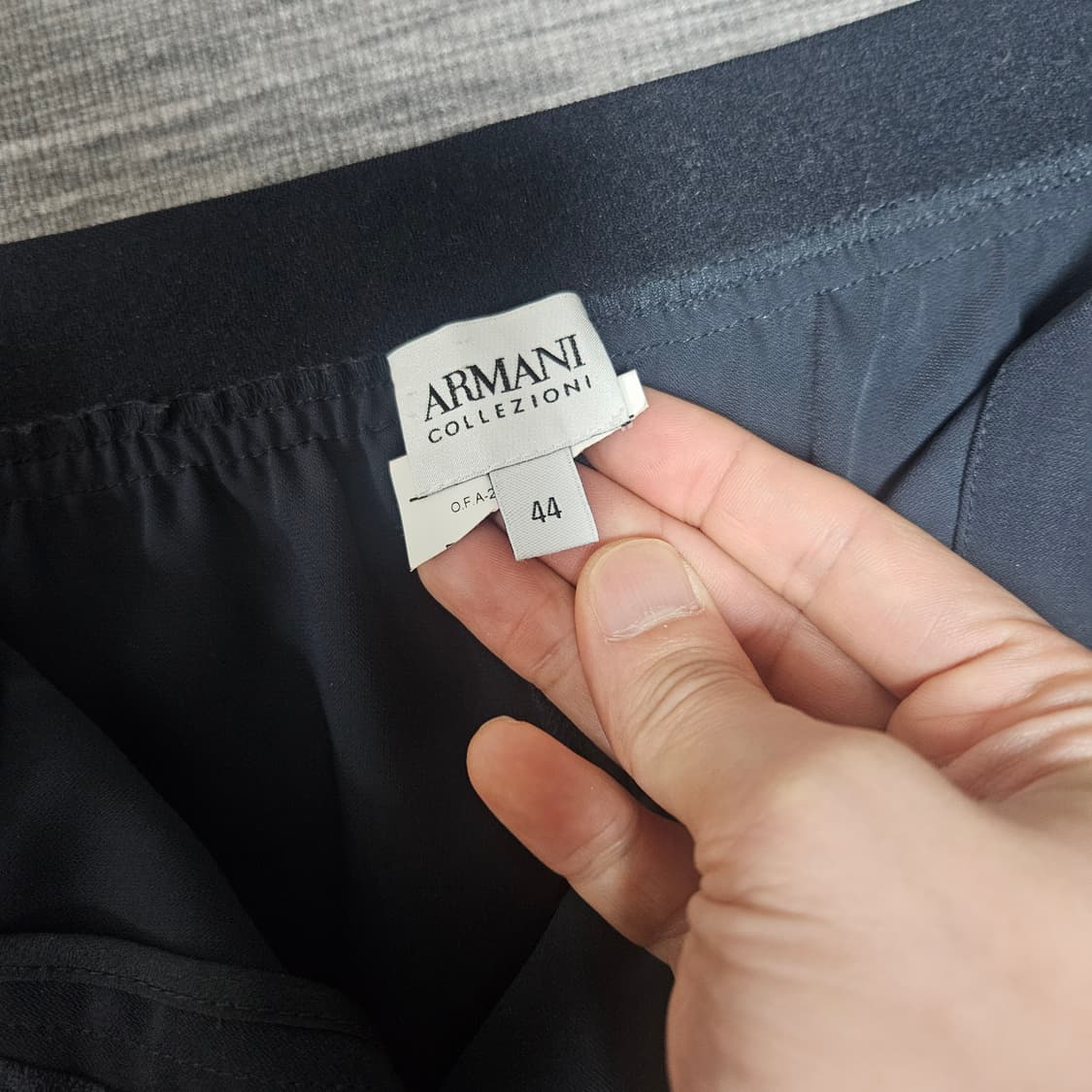 아르마니 꼴레지오니 레이온 사이드 버튼 셔링 팬츠 42 상품이미지10