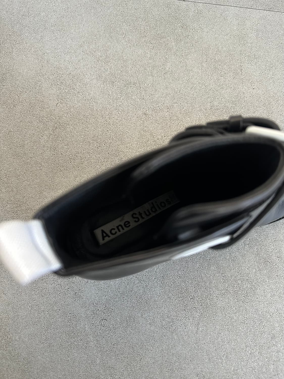 아크네 스튜디오 블랙 링 버클 부츠 상품이미지7