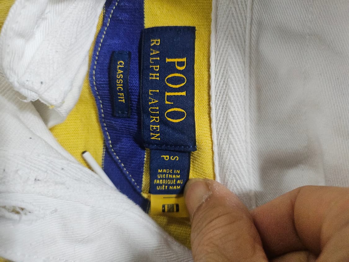 폴로 랄프로렌(Polo Ralph Lauren) 럭비 반팔 카라 티셔츠S 상품이미지5