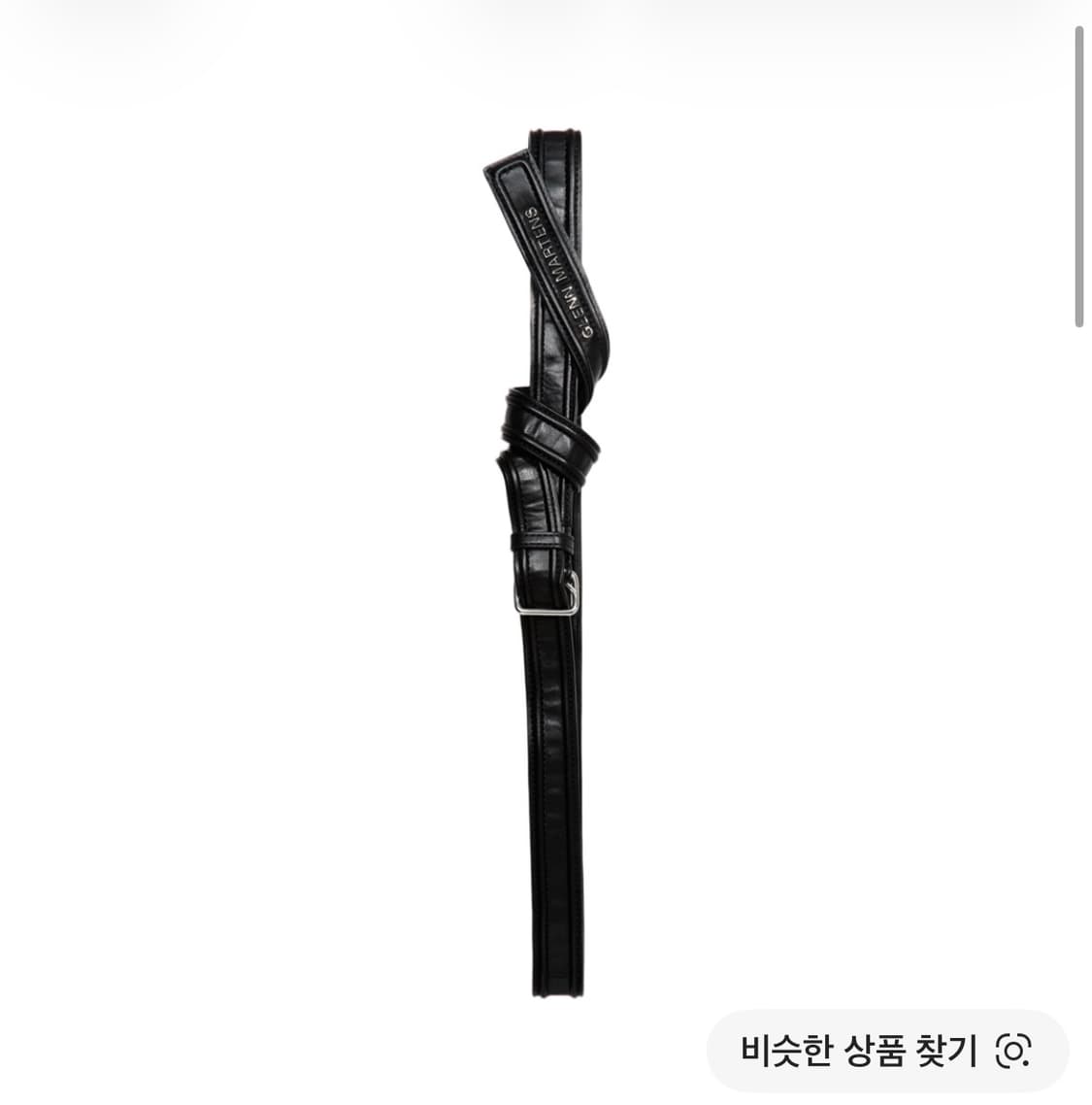 에이치앤엠 x 글렌 마틴스 보닝 디테일 벨트 블랙 상품이미지1