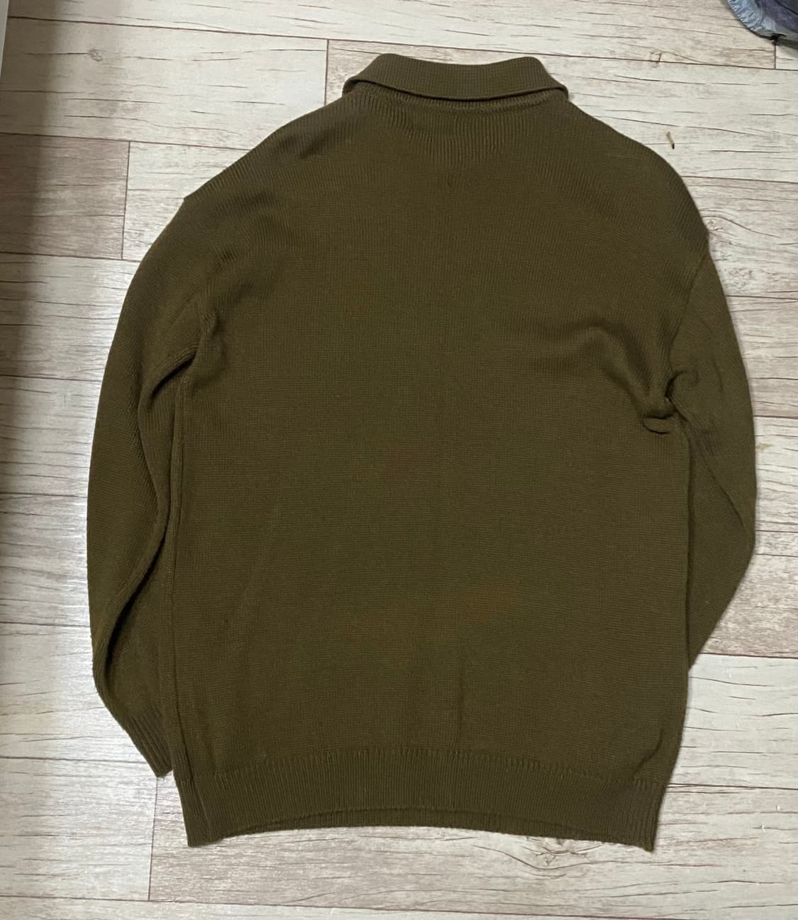 카라 니트 깔끔한 니트 사이즈 105 상품이미지4