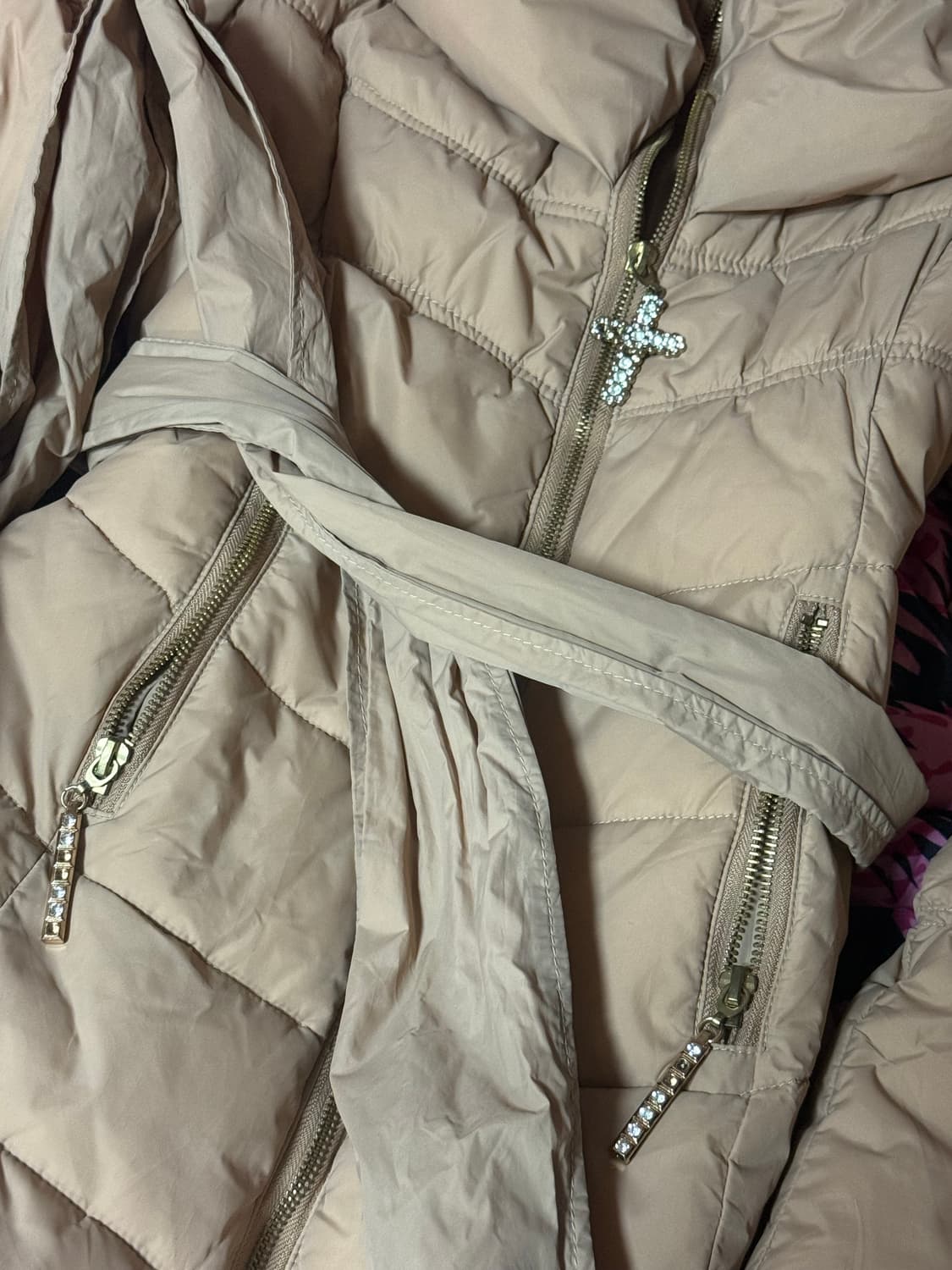 d.i.a 큐빅 패딩 상품이미지2