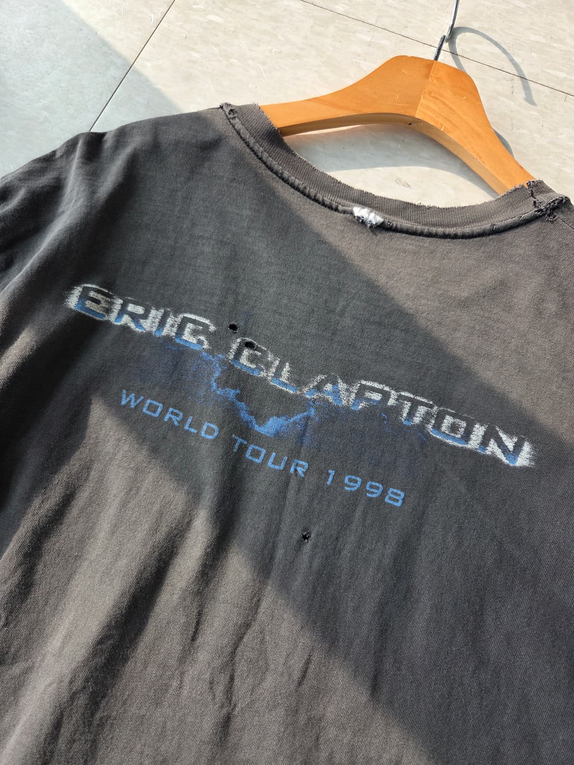 1998 에릭클랩튼 필그림 투어 티셔츠(90s) 상품이미지5