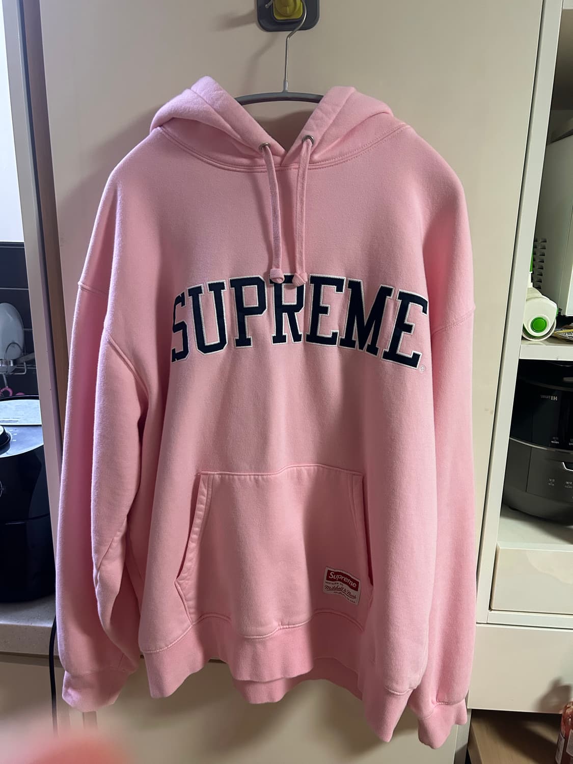 슈프림 미첼앤네스 후드티 L 상품이미지1