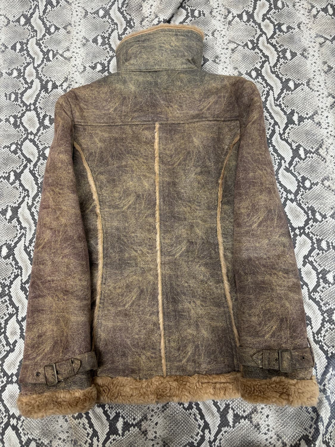 Grunge Washed Buckle Detail Mustang 상품이미지7