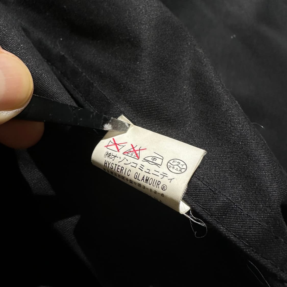 히스테릭 글래머 로브 더블 트렌치코트 상품이미지9