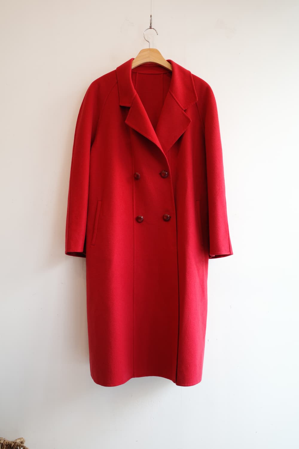 Japan brand 캐시미어100 더블 코트 상품이미지1