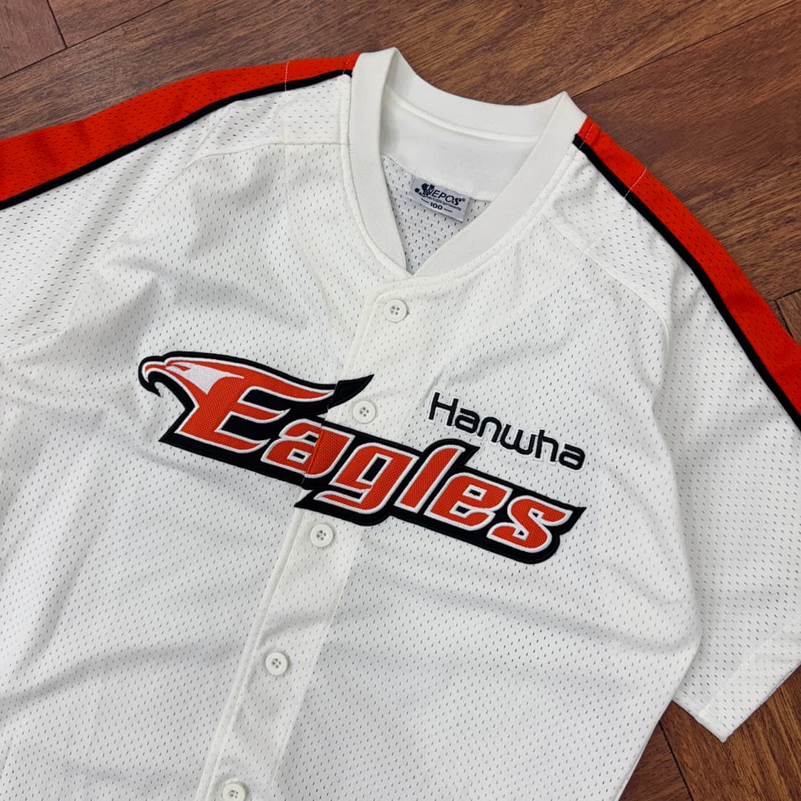 100 NEPOS 한화이글스 류현진 마킹 유니폼  상품이미지3