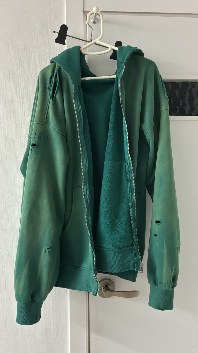 23SS Saint mxxxxxx 후드집업 그린 XL (105- 상품이미지2